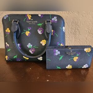 Kate Spade Pansy Purse and Wallet
